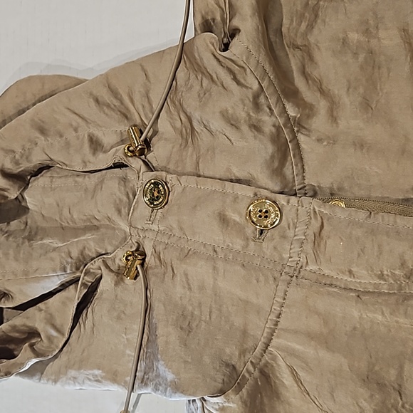 Michael Kors Lightweight Anorak Jacket size S utility satin Jacket - Picture 7 of 12